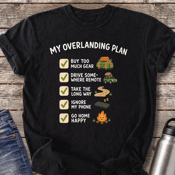 My Overlanding Checklist T-Shirt
