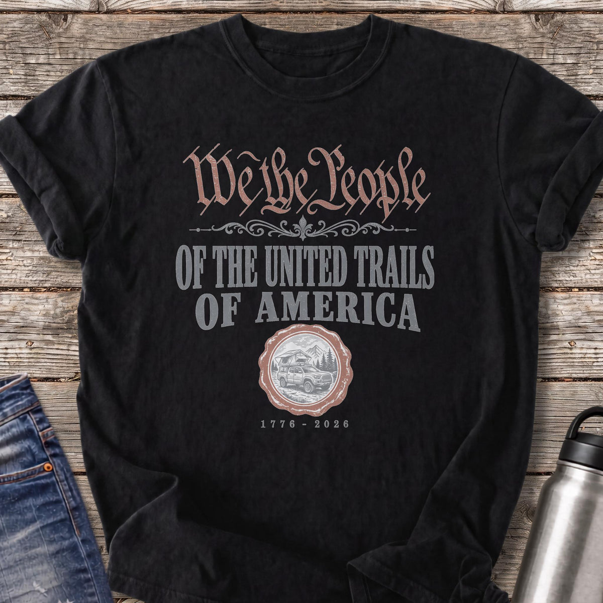 United Trails T-Shirt — Black