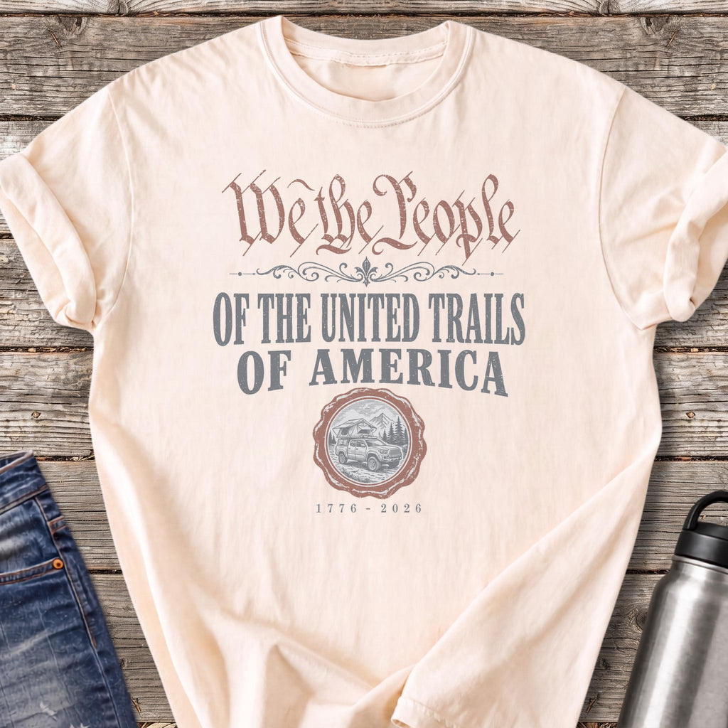 United Trails T-Shirt — Ivory