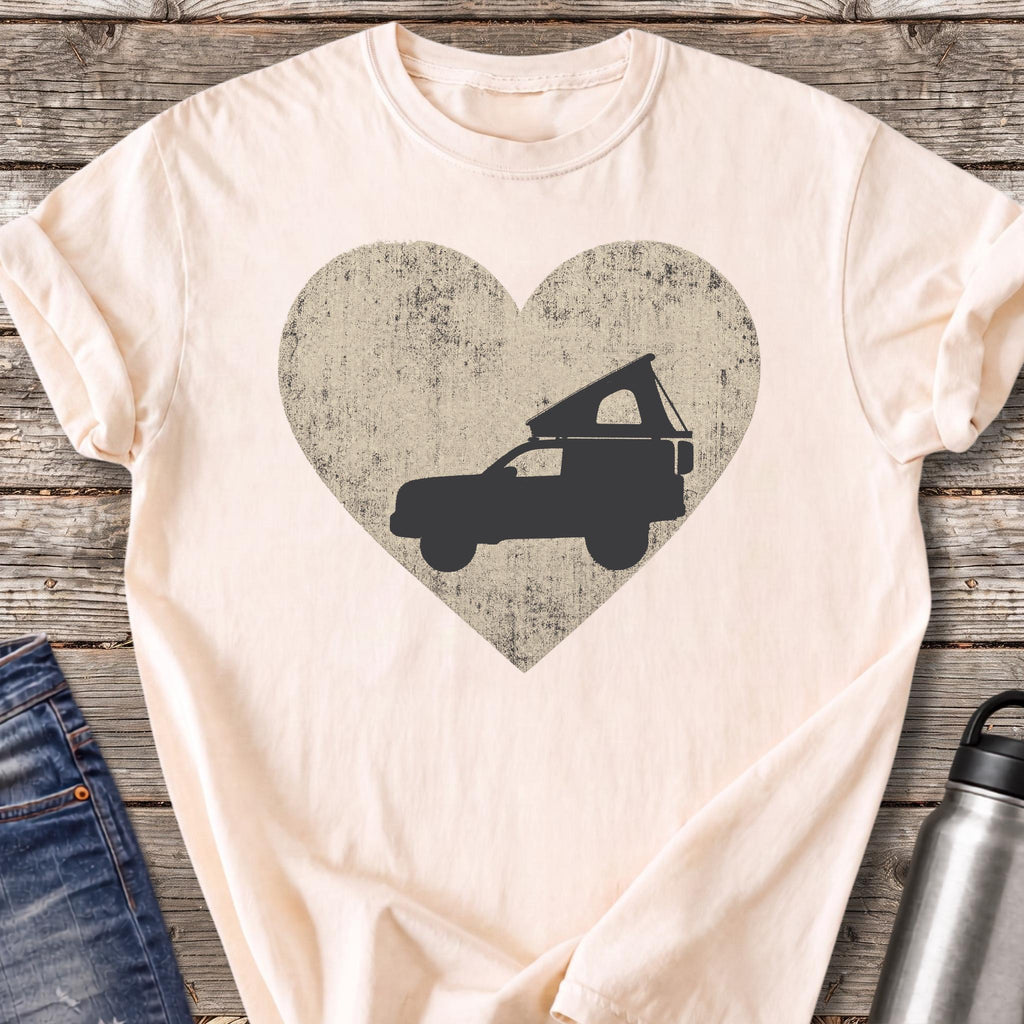 Overland Heart T-Shirt — Ivory