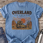Desert Sunset Overland T-Shirt — Blue Jean
