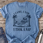 Overland Hammock Nap T-Shirt — Blue Jean