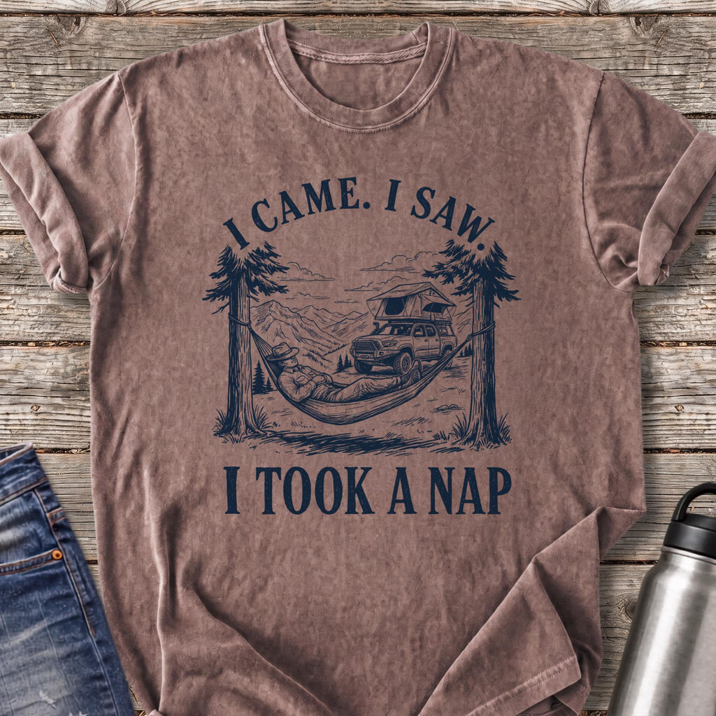 Overland Hammock Nap T-Shirt — Espresso