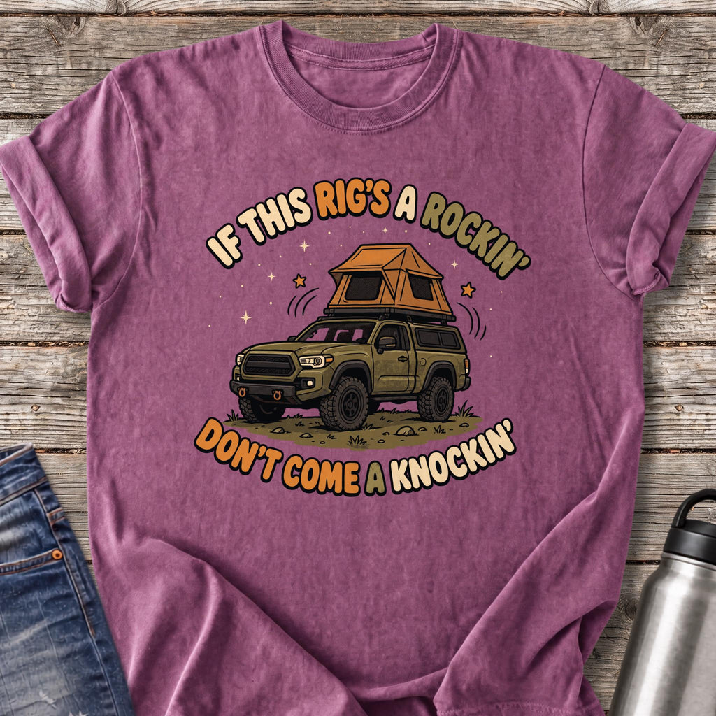 Rig's A Rockin T-Shirt — Berry