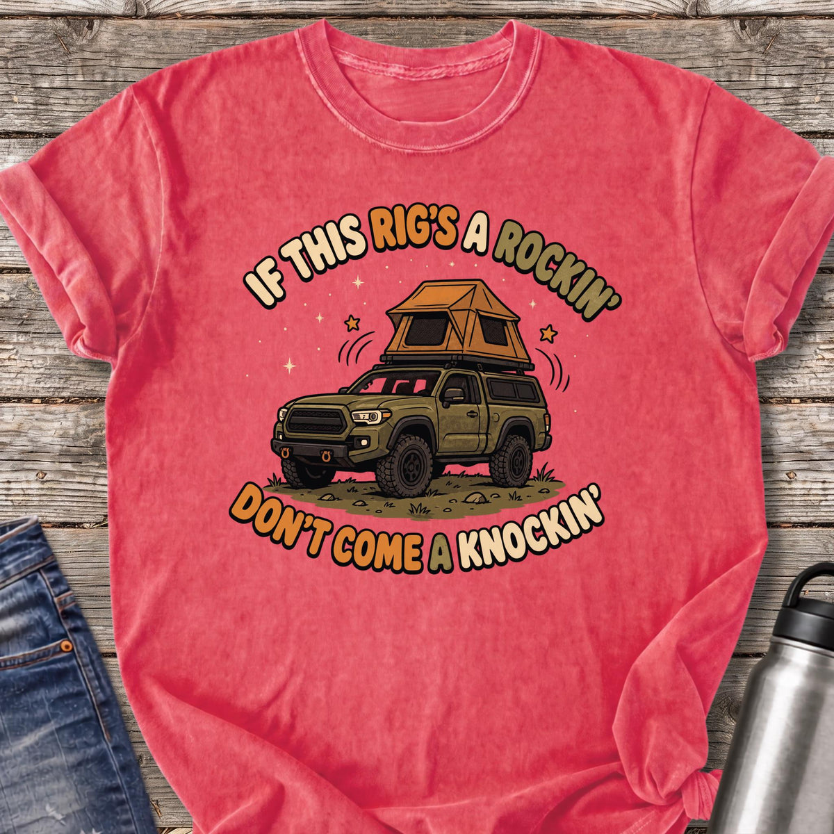 Rig's A Rockin T-Shirt — Watermelon