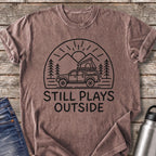 Still Plays Outside T-Shirt — Espresso