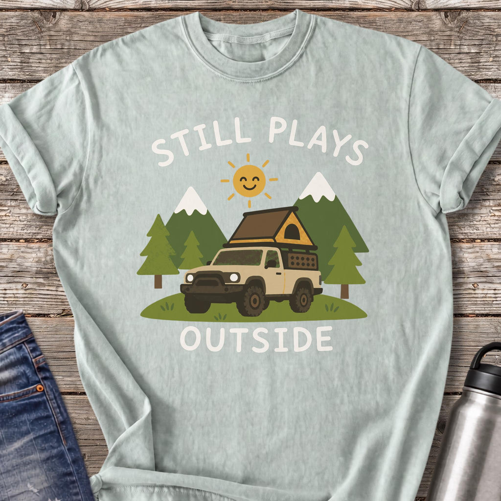 Rooftop Tent Rig T-Shirt — Bay