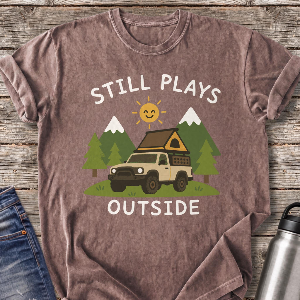 Rooftop Tent Rig T-Shirt — Espresso