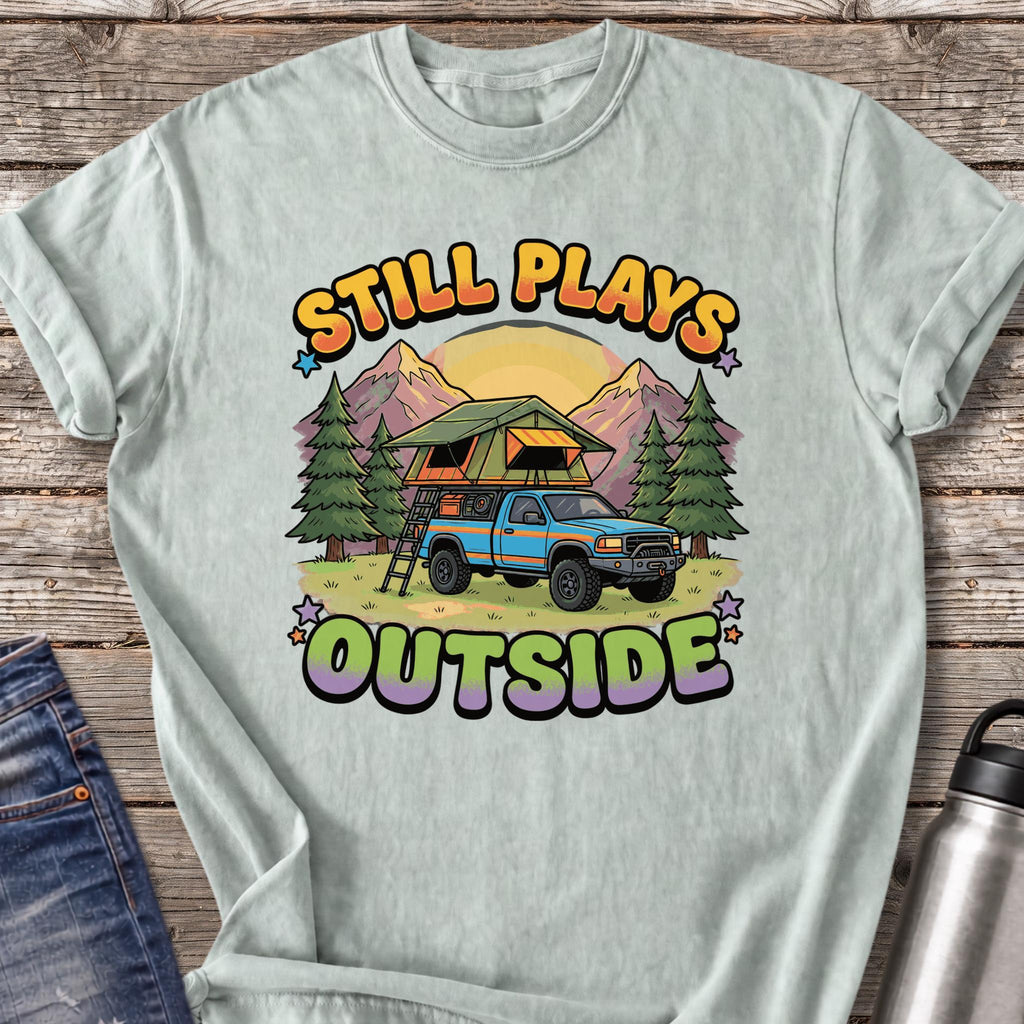 Rooftop Tent Truck T-Shirt — Bay