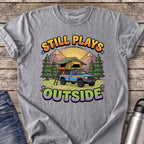 Rooftop Tent Truck T-Shirt — Grey