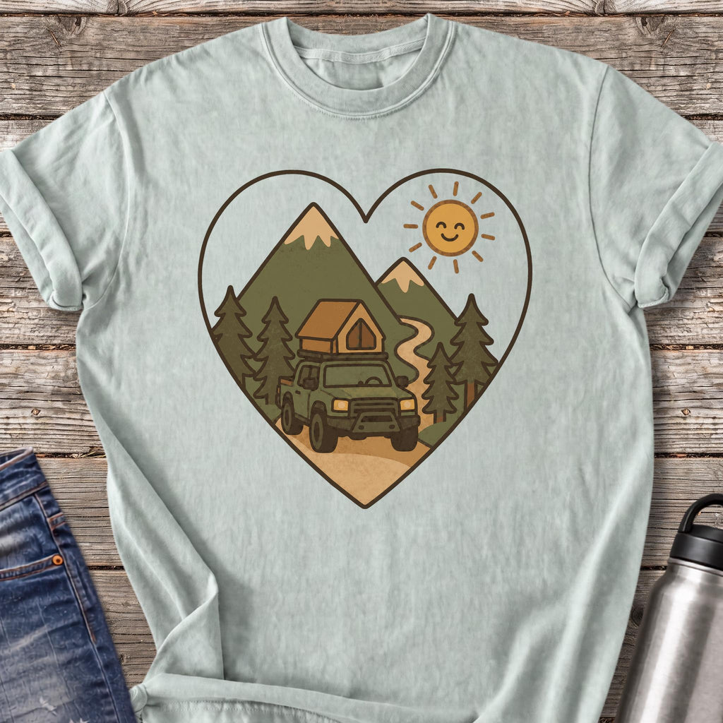 Overland Heart Journey T-Shirt — Bay