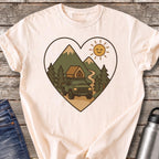 Overland Heart Journey T-Shirt — Ivory