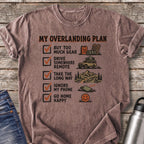 Overlanding Plan T-Shirt — Espresso
