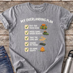 My Overlanding Checklist T-Shirt — Grey