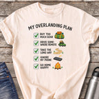 My Overlanding Checklist T-Shirt — Ivory