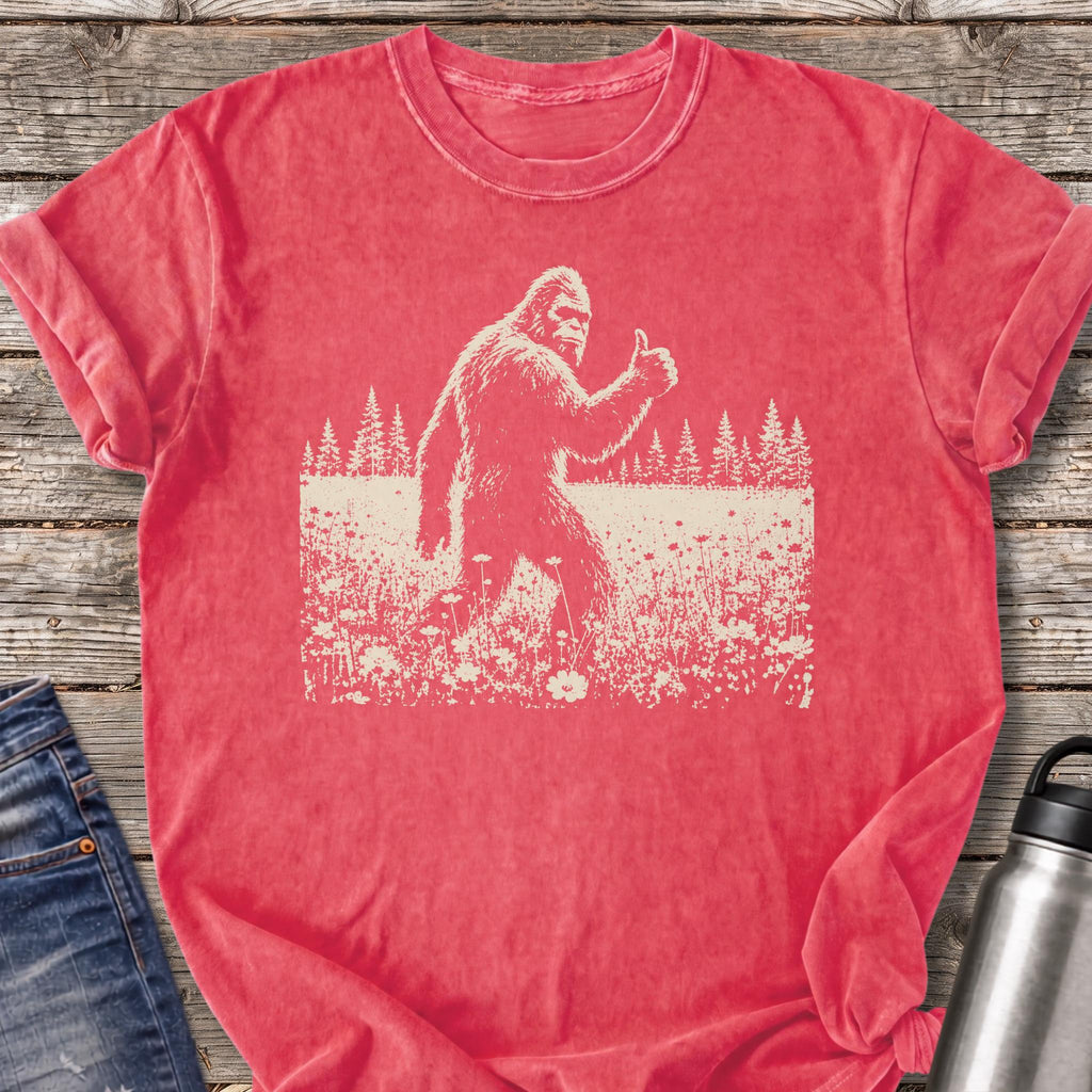 Bigfoot Approves T-Shirt — Watermelon
