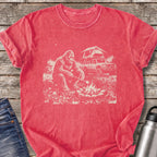Bigfoot Marshmallow Roast T-Shirt — Watermelon