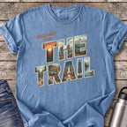 Greetings from the Trail at Sunset T-Shirt — Blue Jean