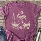 Bigfoot Firewood Run T-Shirt — Berry