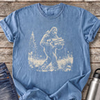 Bigfoot Firewood Run T-Shirt — Blue Jean