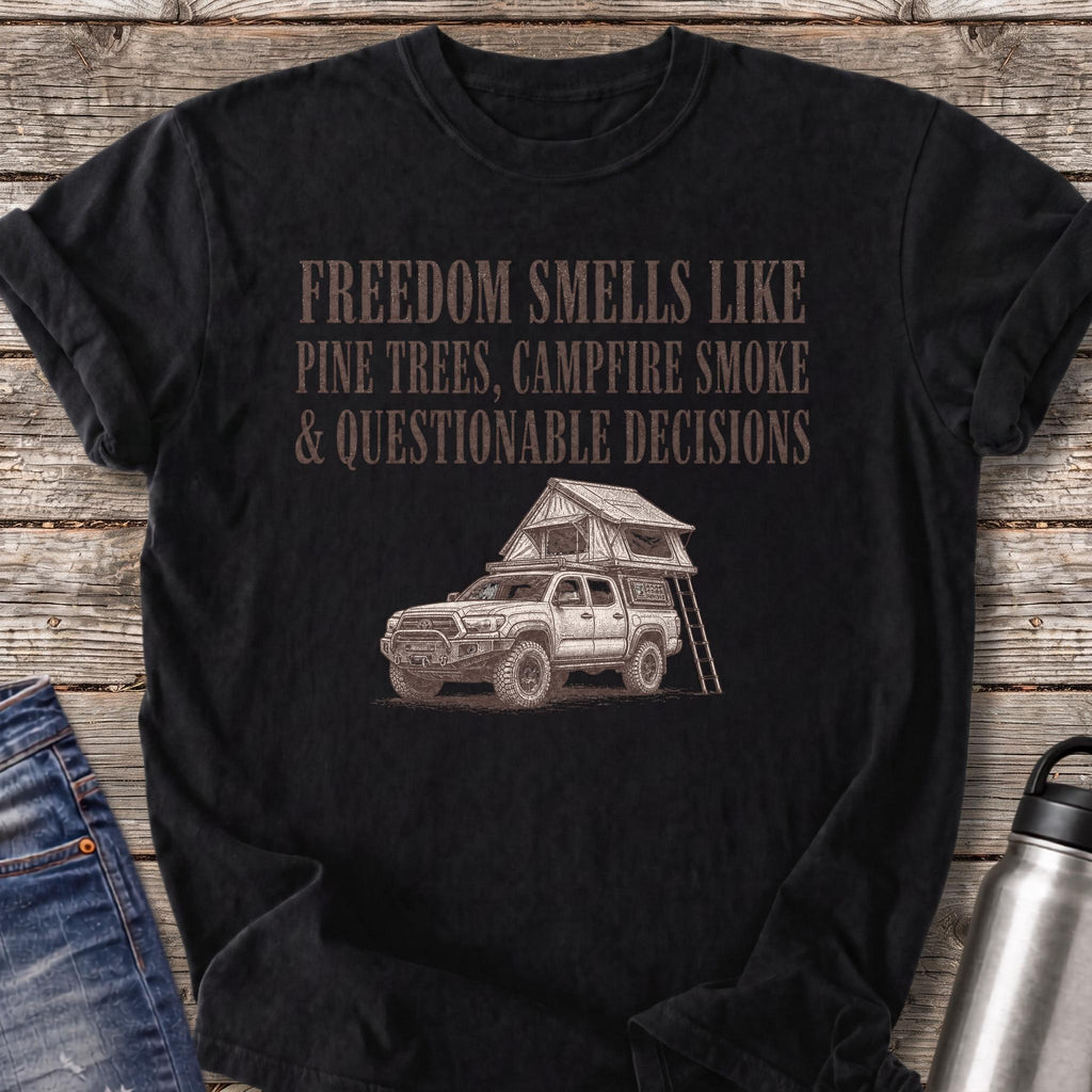 Questionable Decisions T-Shirt — Black