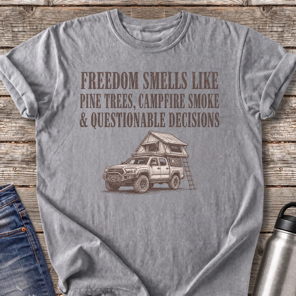 Questionable Decisions T-Shirt — Grey