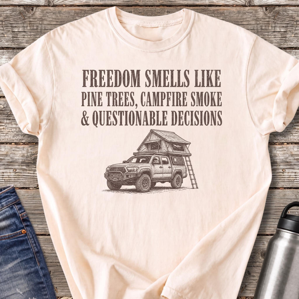 Questionable Decisions T-Shirt — Ivory