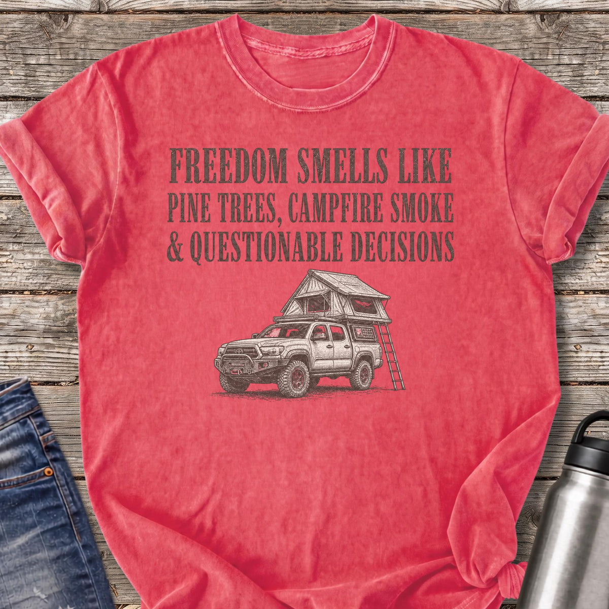 Questionable Decisions T-Shirt — Watermelon