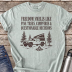 Freedom Smells Like Pine Trees T-Shirt — Bay