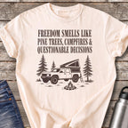Freedom Smells Like Pine Trees T-Shirt — Ivory