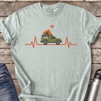 Rooftop Tent Heartbeat T-Shirt — Bay