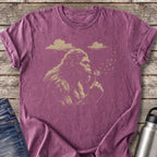 Bigfoot Makes A Wish T-Shirt — Berry