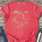 Bigfoot Makes A Wish T-Shirt — Watermelon