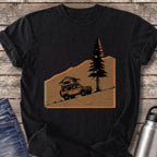 Lone Pine Canyon T-Shirt — Black