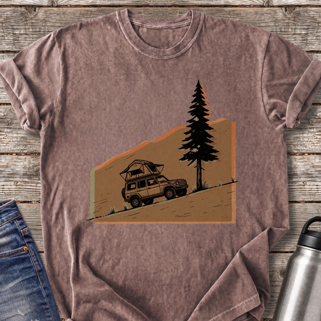 Lone Pine Canyon T-Shirt — Espresso