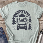 Camp at First Light T-Shirt — Bay