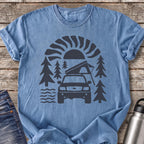Camp at First Light T-Shirt — Blue Jean
