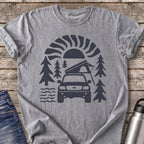 Camp at First Light T-Shirt — Grey