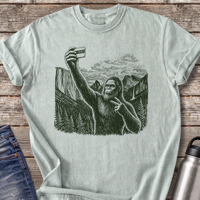 Sasquatch Selfie T-Shirt