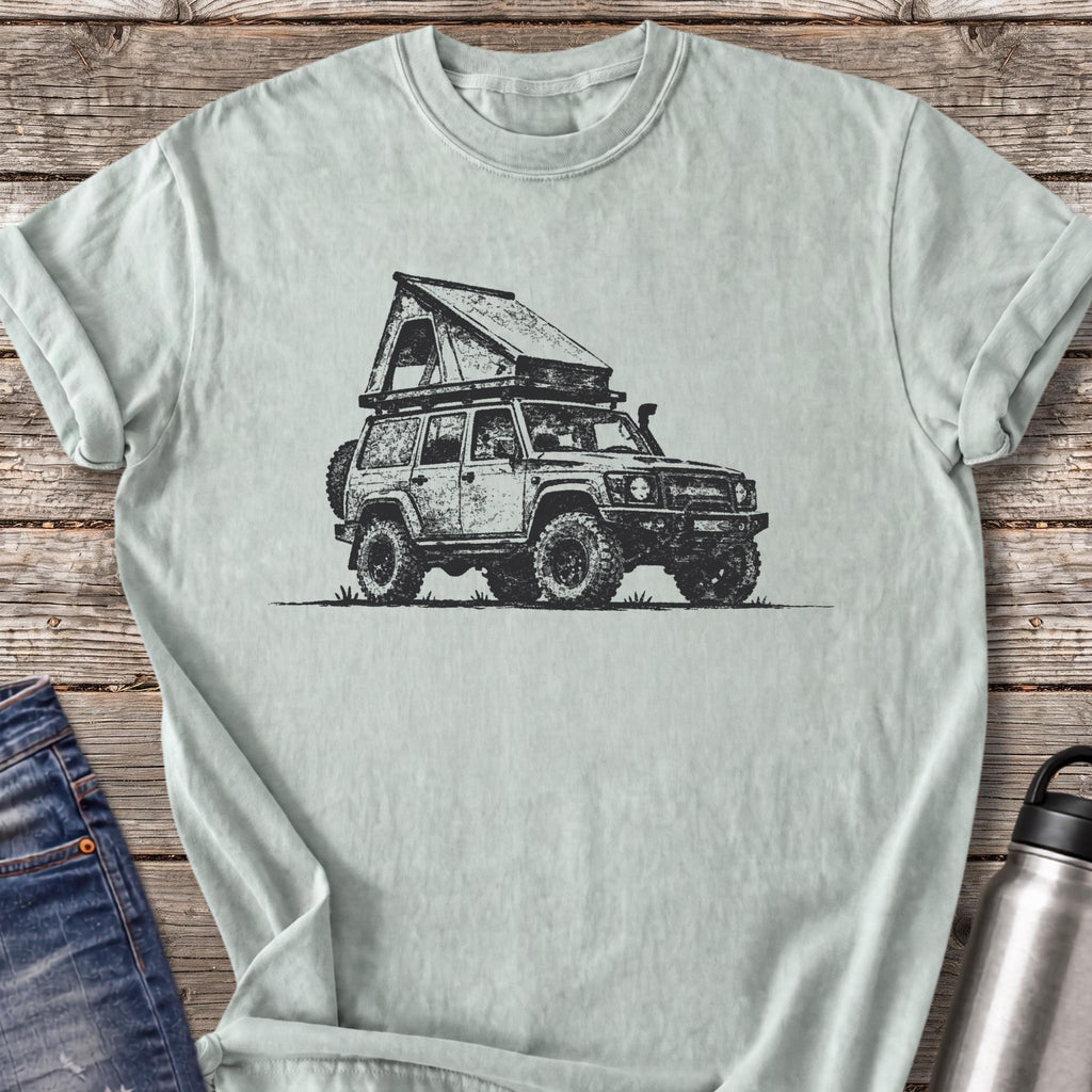 Basecamp on Wheels T-Shirt — Bay
