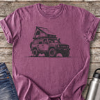 Basecamp on Wheels T-Shirt — Berry