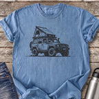 Basecamp on Wheels T-Shirt — Blue Jean