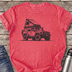 Basecamp on Wheels T-Shirt — Watermelon