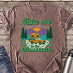 Take Me to the Mountains T-Shirt — Espresso