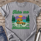 Take Me to the Mountains T-Shirt — Grey