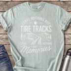Leave Nothing but Tire Tracks T-Shirt — Bay