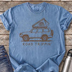 Road Trippin in the Wagon T-Shirt — Blue Jean