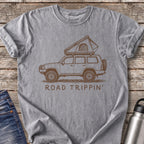 Road Trippin in the Wagon T-Shirt — Grey