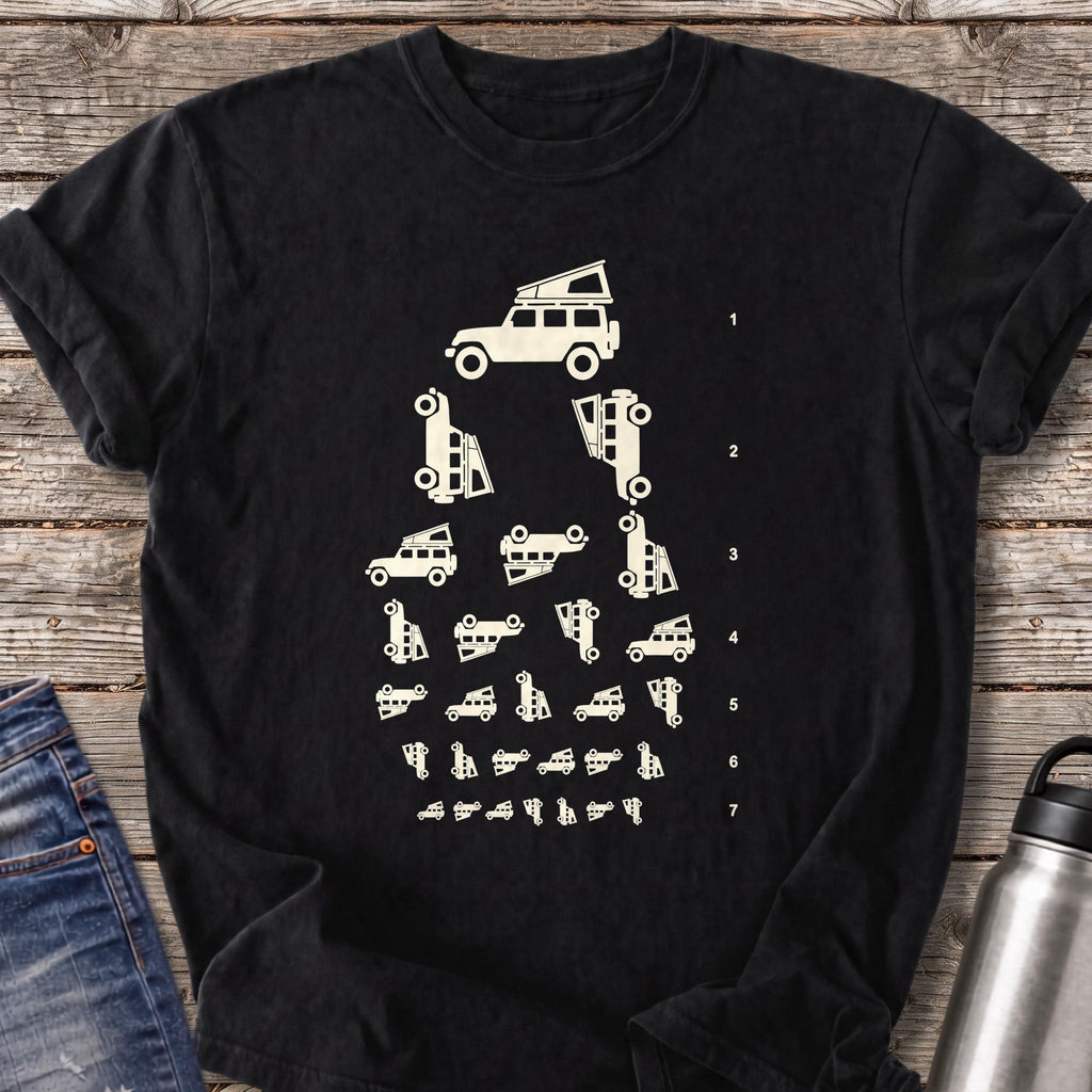 Overland Eye Exam T-Shirt — Black