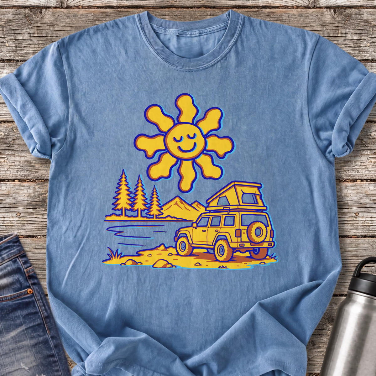 Sunny Side of the Lake T-Shirt — Blue Jean
